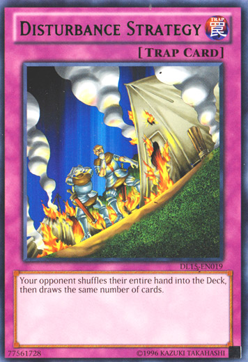 Disturbance Strategy (Green) [DL15-EN019] Rare Yu-Gi-Oh!