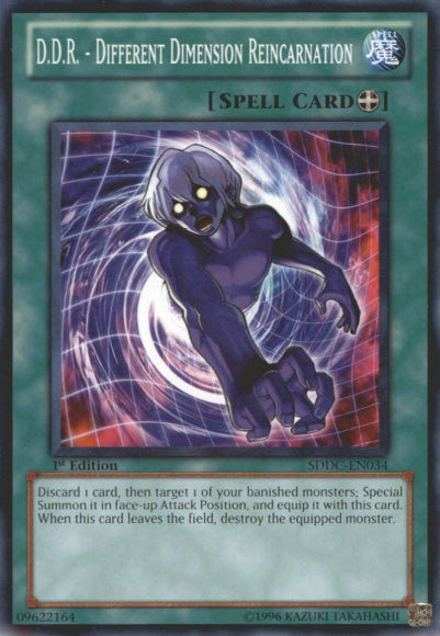 D.D.R. - Different Dimension Reincarnation [SDDC-EN034] Common Yu-Gi-Oh!