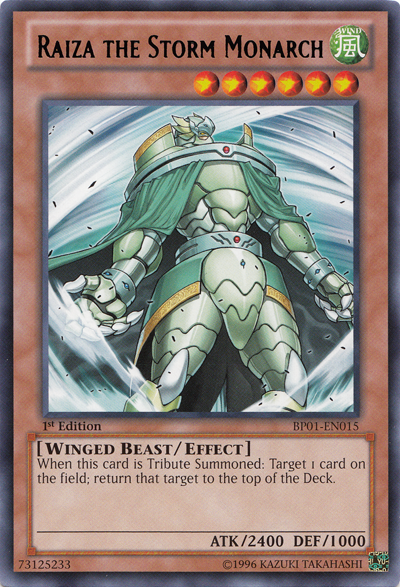 Raiza the Storm Monarch [BP01-EN015] Rare Yu-Gi-Oh!