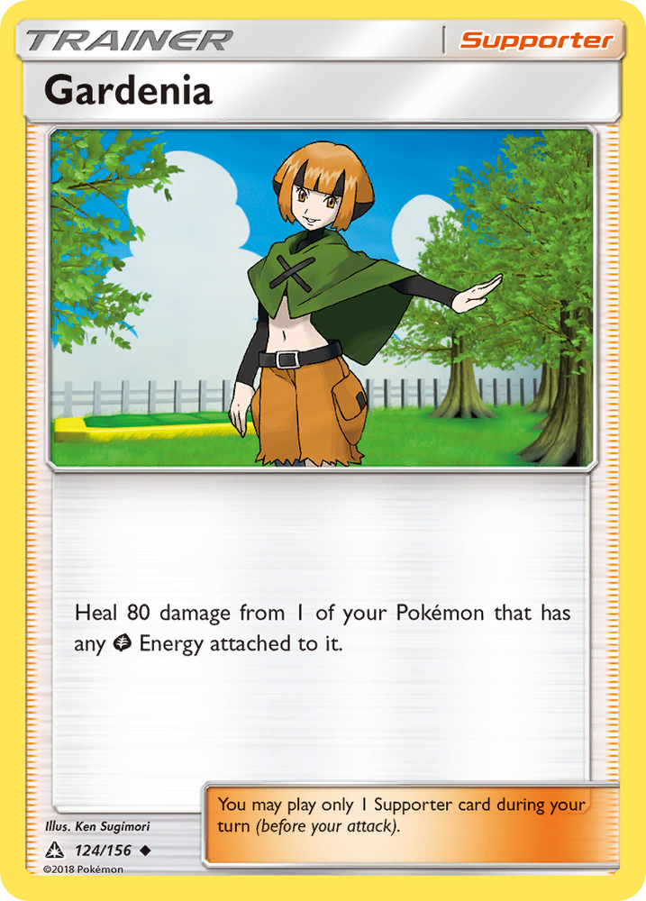 Gardenia (124/156) [Sun & Moon: Ultra Prism] Pokémon