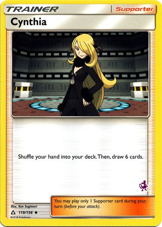 Cynthia (119/156) (Mewtwo Deck) [Battle Academy 2020] Pokémon