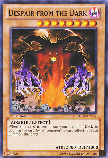 Despair from the Dark [LCJW-EN192] Common Yu-Gi-Oh!