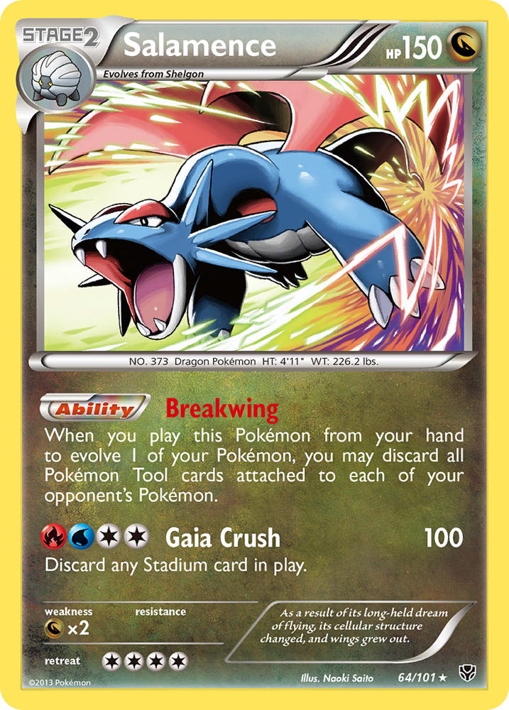 Salamence (64/101) [Black & White: Plasma Blast] Pokémon
