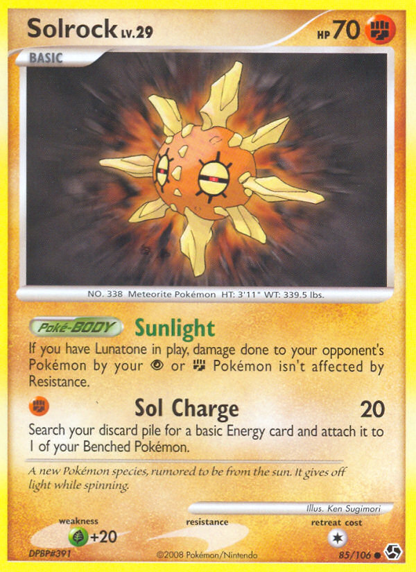 Solrock (85/106) [Diamond & Pearl: Great Encounters] Pokémon