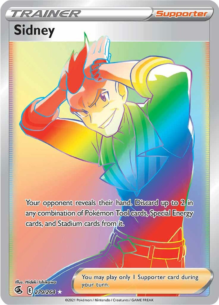 Sidney (279/264) [Sword & Shield: Fusion Strike] Pokémon