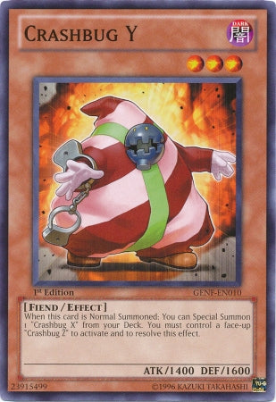 Crashbug Y [GENF-EN010] Common Yu-Gi-Oh!