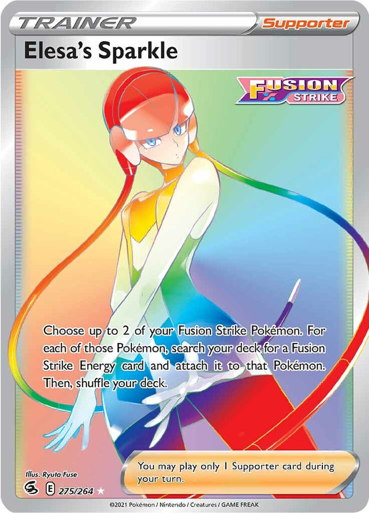 Elesa's Sparkle (275/264) [Sword & Shield: Fusion Strike] Pokémon