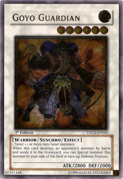 Goyo Guardian [TDGS-EN042] Ultimate Rare Yu-Gi-Oh!