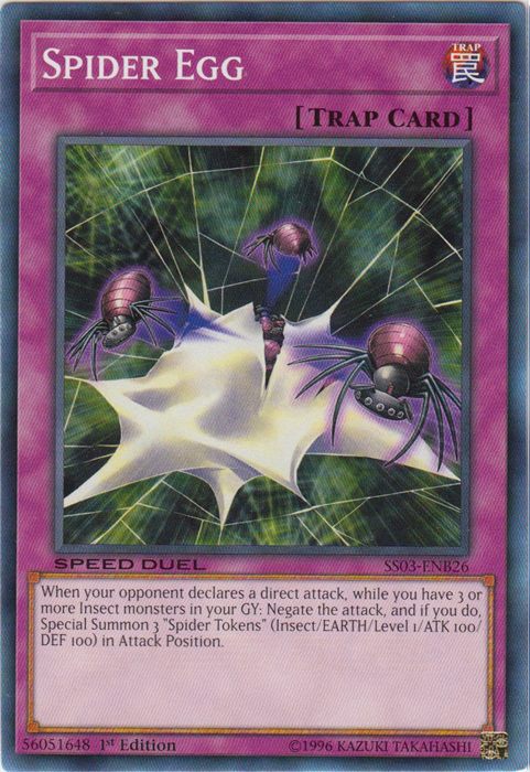 Spider Egg [SS03-ENB26] Common Yu-Gi-Oh!