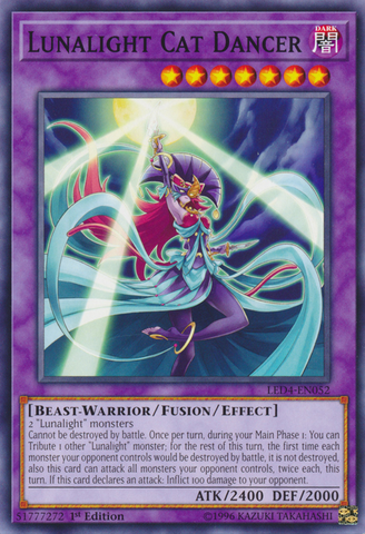 Lunalight Cat Dancer [LED4-EN052] Common - Yugioh Cards For Your TCG Needs!