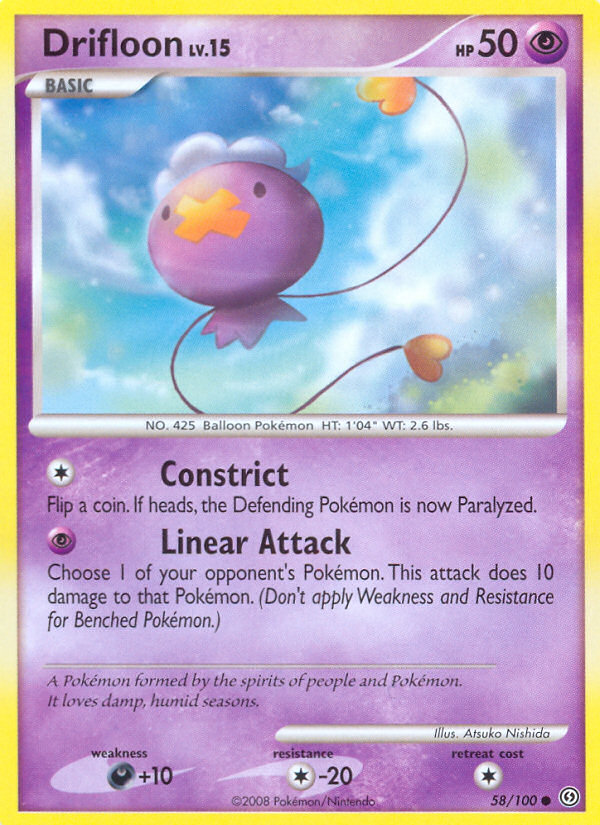 Drifloon (58/100) [Diamond & Pearl: Stormfront] Pokémon