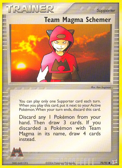 Team Magma Schemer (70/95) [EX: Team Magma vs Team Aqua] Pokémon