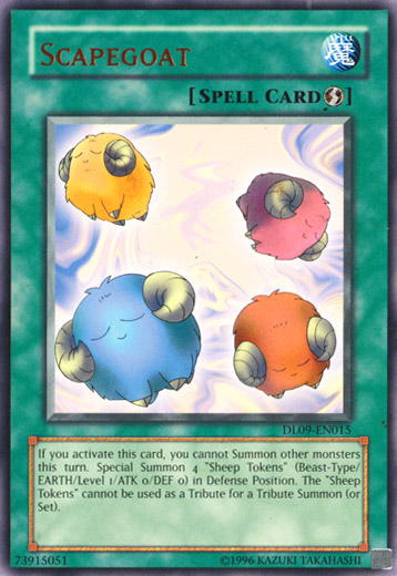 Scapegoat (Bronze) [DL09-EN015] Rare Yu-Gi-Oh!