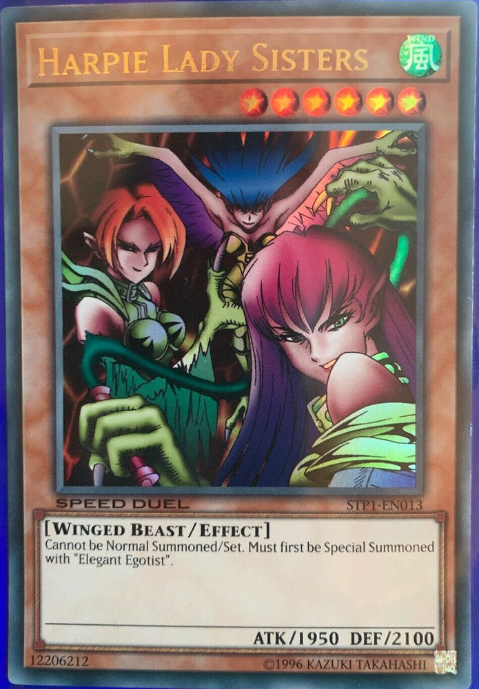 Harpie Lady Sisters [STP1-EN013] Ultra Rare Yu-Gi-Oh!