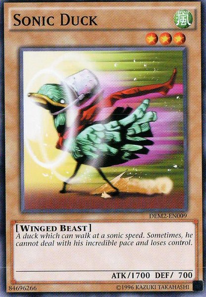 Sonic Duck [DEM2-EN009] Common Yu-Gi-Oh!
