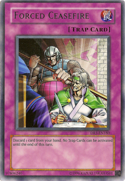 Forced Ceasefire [DR3-EN180] Rare Yu-Gi-Oh!