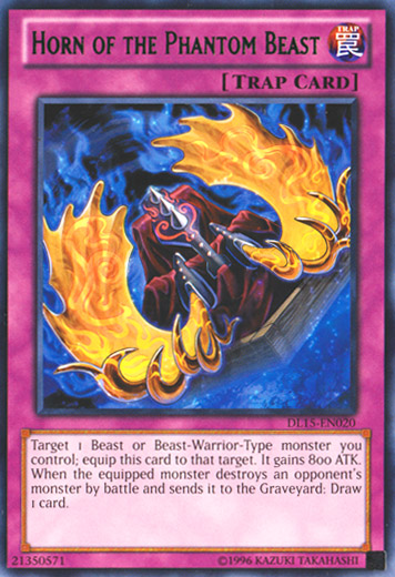 Horn of the Phantom Beast (Green) [DL15-EN020] Rare Yu-Gi-Oh!