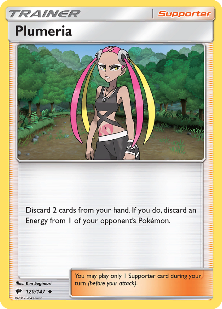 Plumeria (120/147) [Sun & Moon: Burning Shadows] Pokémon