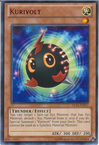 Kurivolt (Red) [DL15-EN011] Rare Yu-Gi-Oh!