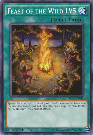 Feast of the Wild LV5 [SP15-EN041] Common Yu-Gi-Oh!