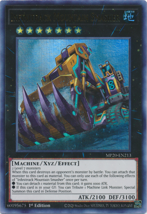 Infinitrack Mountain Smasher [MP20-EN213] Ultra Rare Yu-Gi-Oh!