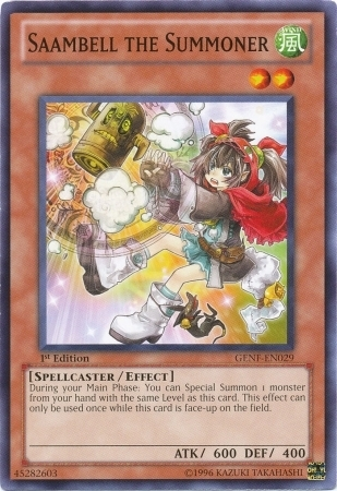 Saambell the Summoner [GENF-EN029] Common Yu-Gi-Oh!