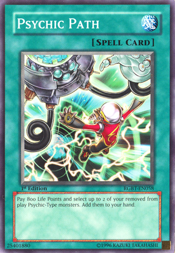 Psychic Path [RGBT-EN058] Common Yu-Gi-Oh!