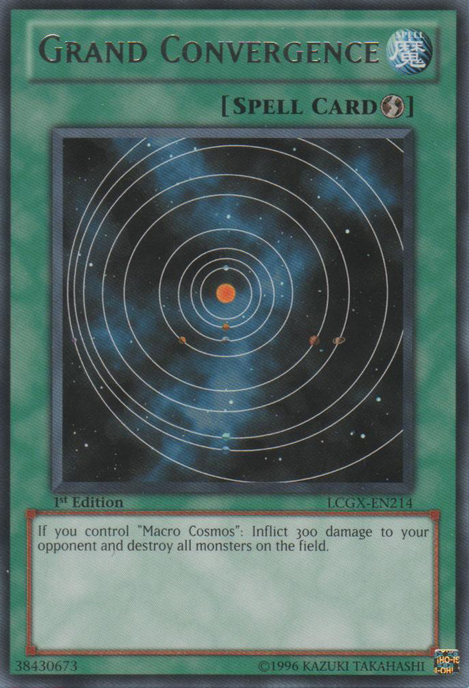 Grand Convergence [LCGX-EN214] Rare Yu-Gi-Oh!
