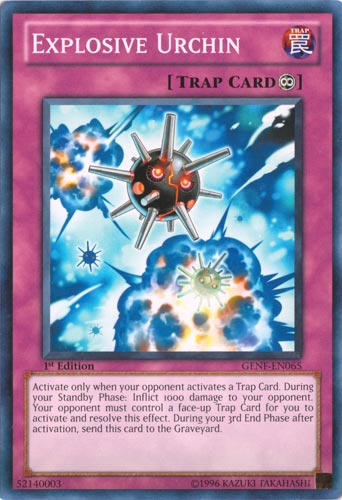 Explosive Urchin [GENF-EN065] Common Yu-Gi-Oh!