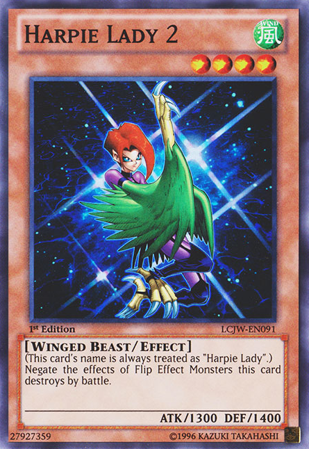 Harpie Lady 2 [LCJW-EN091] Super Rare Yu-Gi-Oh!