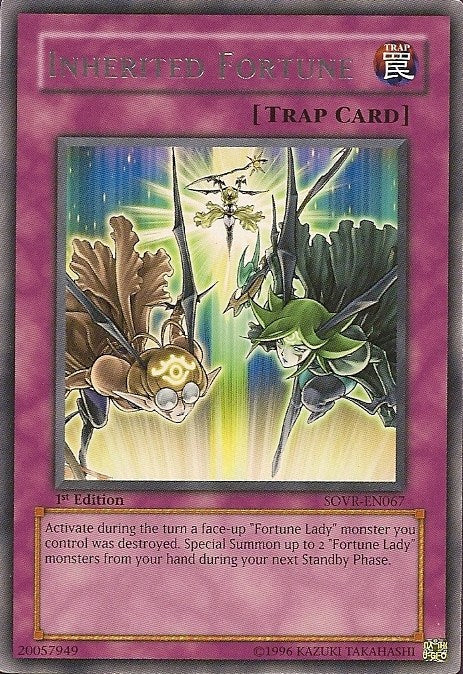 Inherited Fortune [SOVR-EN067] Rare Yu-Gi-Oh!