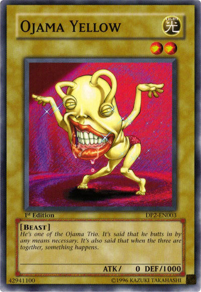 Ojama Yellow [DP2-EN003] Common Yu-Gi-Oh!