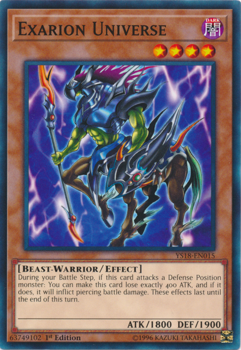 Exarion Universe [YS18-EN015] Common Yu-Gi-Oh!