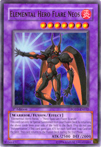Elemental Hero Flare Neos [POTD-EN032] Ultra Rare Yu-Gi-Oh!