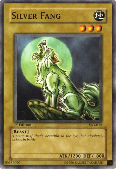 Silver Fang [SDY-012] Common Yu-Gi-Oh!