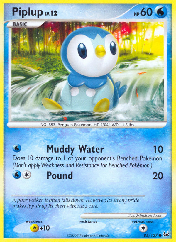 Piplup (85/127) [Platinum: Base Set] Pokémon