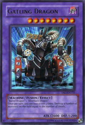 Gatling Dragon [DR3-EN155] Ultra Rare Yu-Gi-Oh!