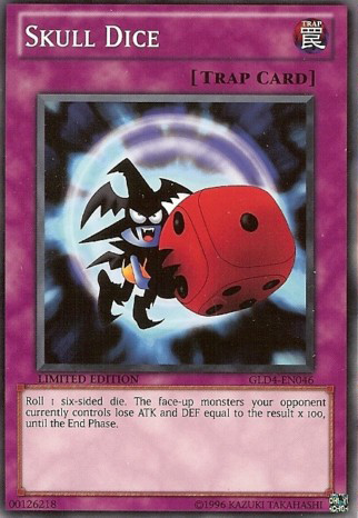 Skull Dice [GLD4-EN046] Common Yu-Gi-Oh!