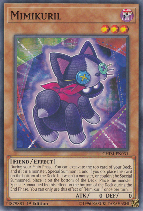Mimikuril [CHIM-EN031] Common Yu-Gi-Oh!