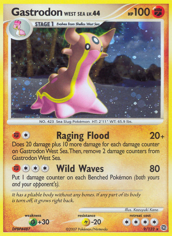 Gastrodon West Sea (9/132) [Diamond & Pearl: Secret Wonders] Pokémon