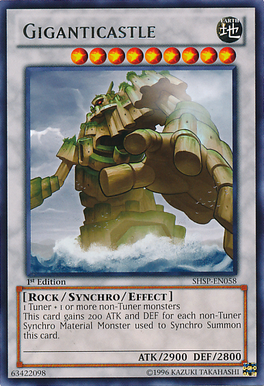 Giganticastle [SHSP-EN058] Rare Yu-Gi-Oh!