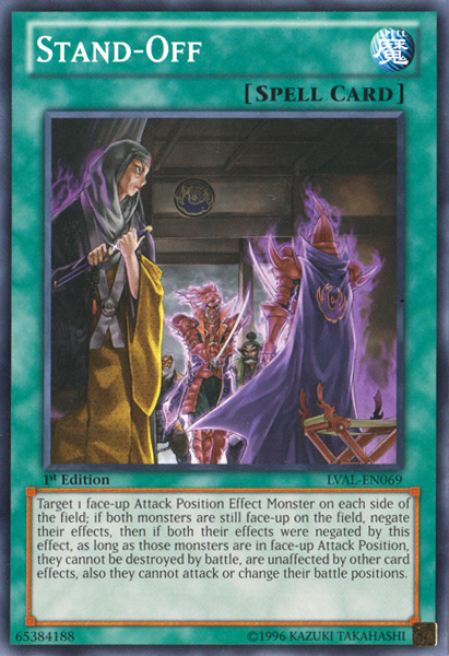 Stand-Off [LVAL-EN069] Common Yu-Gi-Oh!