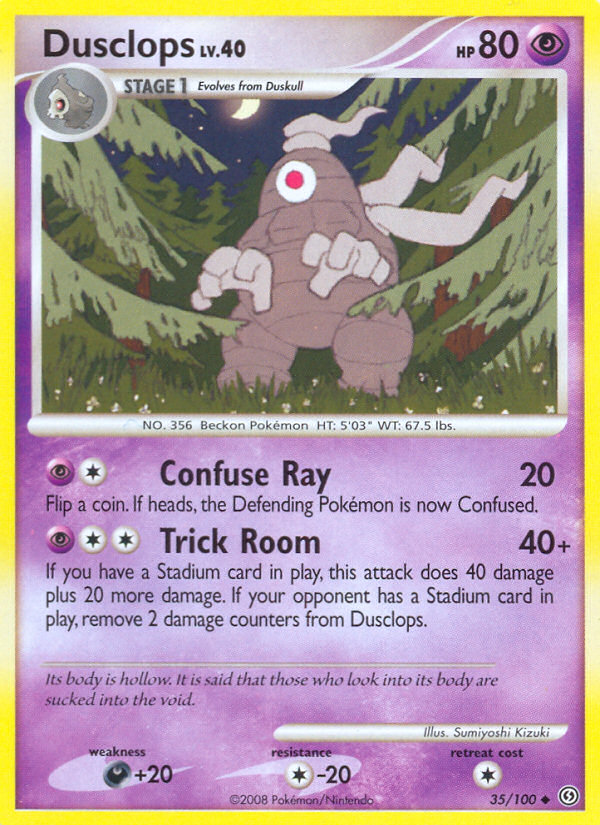 Dusclops (35/100) [Diamond & Pearl: Stormfront] Pokémon