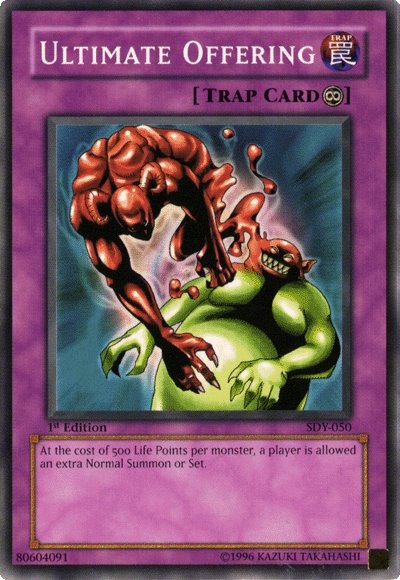 Ultimate Offering [SDY-050] Common Yu-Gi-Oh!