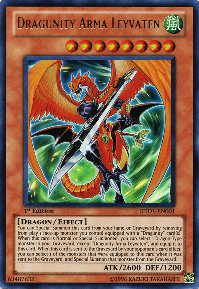 Dragunity Arma Leyvaten [SDDL-EN001] Ultra Rare Yu-Gi-Oh!