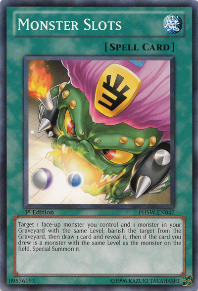 Monster Slots [PHSW-EN047] Common Yu-Gi-Oh!