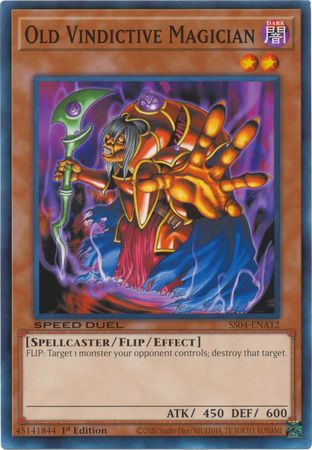 Old Vindictive Magician [SS04-ENA12] Common Yu-Gi-Oh!