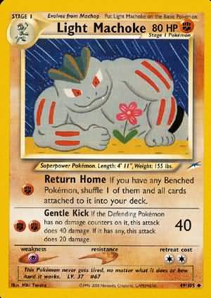 Light Machoke (49/105) [Neo Destiny Unlimited] Pokémon