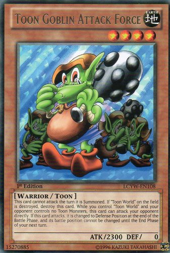 Toon Goblin Attack Force [LCYW-EN108] Rare Yu-Gi-Oh!