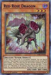 Red Rose Dragon (Purple) [LDS2-EN108] Ultra Rare Yu-Gi-Oh!